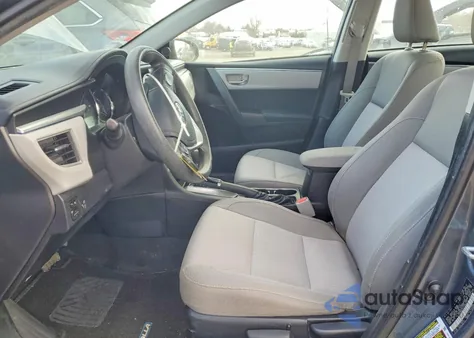 2015 Toyota Corolla L из США, поврежденный, VIN 2T1BURHE0FC393479